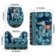 thumbnail image 3 of Juego de Alfombras de Baño Desmarcar Coral Fleece 3 Piezas, 3 of 6