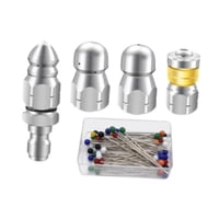 Ioensy - Boquilla De Chorro De Desagüe Portátil Para Alcantarillado, Tuberías, Suministros Para Lavadoras De Alcantarillado De Cocina