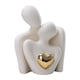 thumbnail image 2 of Figura De Pareja Abrazada Para Regalos De Boda, Estante De Compromiso, Decoración Para Sala De Estar, Color Blanco, 2 of 3