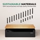 thumbnail image 5 of Organizador de estaciones de carga Prosumer's Choice Black Wood, 5 of 7