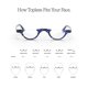 thumbnail image 4 of Gafas de lectura eyebobs Topless 2.75 Tokyo Tortoise, 4 of 9