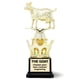 thumbnail image 1 of Trofeo Alpha Awards G.O.A.T. Divertido Personalizado con Grabado, 1 of 8