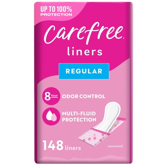 Protectores Diarios Carefree Regular Envueltos Sin Aroma 148 pzas