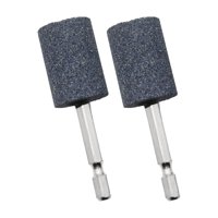 Ioensy - 2 Uds Cabezal De Muela De 6,35Mm Broca De Rueda Para Rodamientos De Jade Carburo Cementado Cilíndrico 79Mm