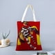 thumbnail image 2 of Hamburglar Bolso de tela con estampado de lienzo para mujer, bolsa de compras reutilizable y estética, con cremallera interior, regalo para mujer,40*40cm., 2 of 6