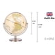 thumbnail image 2 of Globe Exerz 8 Antique con base de bronce que gira 360°, 2 of 9
