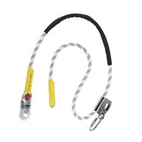 Ioensy - Cuerda De Posicionamiento Para Arboristas Con Mosquetón De Acero Para Trepar Árboles Electricista 2 Metros