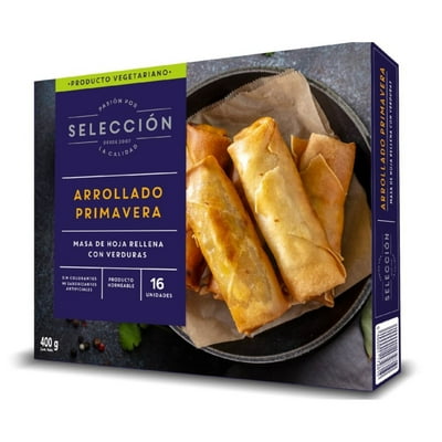 Entradas Coctel Arrollado Primavera 400 G Selección