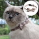 thumbnail image 3 of Pajarita para perro, collar para perro y gato, collar para perro con hebilla a cuadros, suave y cómodo para perros y gatos, 3 of 5