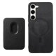 thumbnail image 2 of Funda de Cuero Magnética con Tarjetero para Samsung Galaxy S23 FE Cubierta Delgada Negro, 2 of 5