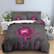 thumbnail image 1 of Football Duvet Cover Set 3D Print with Blue Crack Cool Sport Comforter Cover King Size for Boys Girl Polyester Bedding Set Bed Sheets, 1 of 5