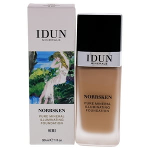Idun Minerals - Base Norrsken - 210 Siri De Para Mujeres - Base De 1 Oz