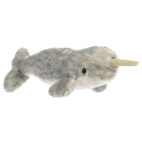 Peluche Aurora Mini Flopsie Narval Gris 6 Cm