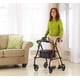 thumbnail image 2 of Rollator Walker Medline Steel con asiento de 160 kg de capacidad, 2 of 7