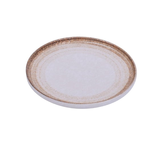 Plato redondo Yanco Rockeye-2 RO-2208 de porcelana, 20 cm, paquete de 24