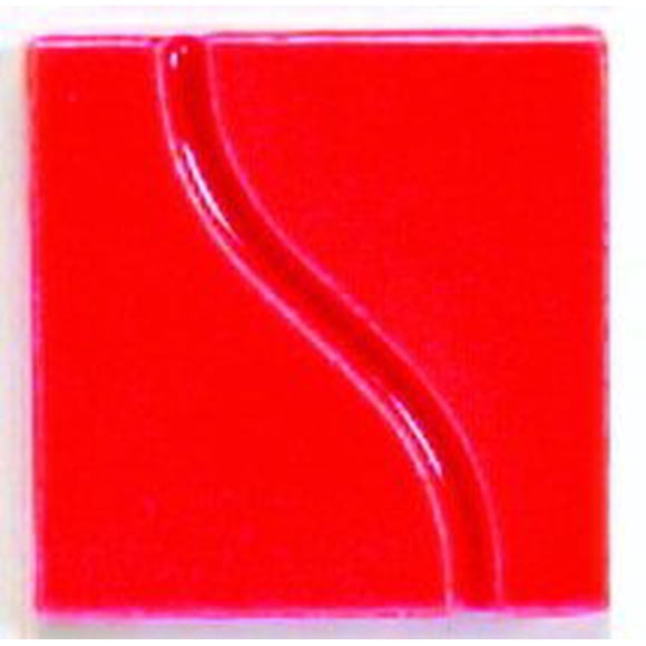 Glaze Sax True Flow Rojo Brillante 473 Ml Para Vajilla De Cerámica