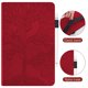thumbnail image 4 of Funda con relieve del Árbol de la Vida para tablet ipad 11 con soporte, ranuras para tarjetas y soporte para lápiz óptico. Rojo, 4 of 6