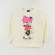 thumbnail image 1 of Poleron Cerrado Niña Blanco Moño Minnie Disney, 1 of 4