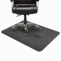 Genérico - Alfombrilla Antideslizante Para Silla De Oficina 120X90Cm Negro