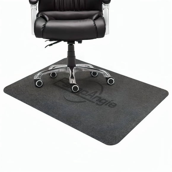 Alfombrilla Antideslizante Para Silla De Oficina 120x90cm Negro