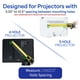 thumbnail image 5 of Soporte de proyector de techo VIVO MOUNT-VP01W para Normal/Mini, 5 of 7