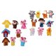 thumbnail image 3 of Three Little Pigs + Old MacDonald Farm Animals Marionetas De Dedo Juguetes Para Ni?os 18pcs, 3 of 5
