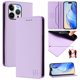 thumbnail image 1 of Funda Billetera con Soporte para iPhone 14 Pro Max Bloqueo RFID Plegable Morado claro, 1 of 6