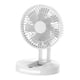 thumbnail image 2 of Ventilador De Escritorio Con Inclinación Ajustable, Ventilador De Mesa Plegable Para Oficina, Hogar, Librería, Color Blanco, 2 of 5