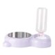 thumbnail image 3 of Dispensador Automático Del Cuenco Del Agua Del Alimento Del Gato Del Perro Del Alimentador Automático Del Animal Doméstico Púrpura, 3 of 5