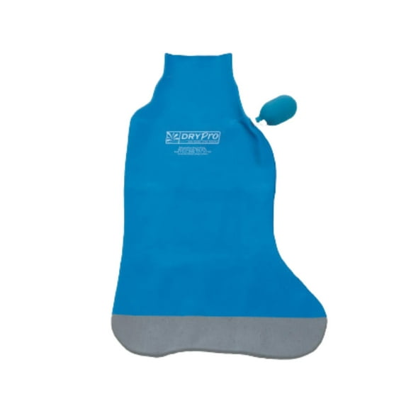 Bota Inflable Protectora Pierna Corto azul S