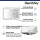 thumbnail image 4 of Lavabo Deer Valley DV-1U101 rectangular bajo encimera 53 x 37 cm de cerámica, 4 of 9