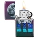thumbnail image 3 of Lighter Zippo Moon Design Iridiscente Pocket Original, 3 of 6