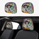 thumbnail image 1 of Monstruo Digital Funda Protectora Universal para Reposacabezas de Coche, Funda Elástica para Reposacabezas de Asiento de Auto, Funda de Tela Antipolvo, Accesorios de Interior 2 Piezas, 1 of 6