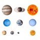 thumbnail image 3 of Resplandor En La Oscuridad Pegatinas De Pared Calcomanías De Pared Art 9pcs Planetas L, 3 of 5