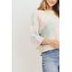 thumbnail image 3 of Polera Saronite Oversized Cuello Redondo Manga 3/4 Tie Dye, 3 of 5