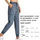 thumbnail image 2 of Pantalones de chándal cargo para mujer, ligeros, de secado rápido, para senderismo, deportivos, para entrenamiento, informales, para exteriores, 2 of 6
