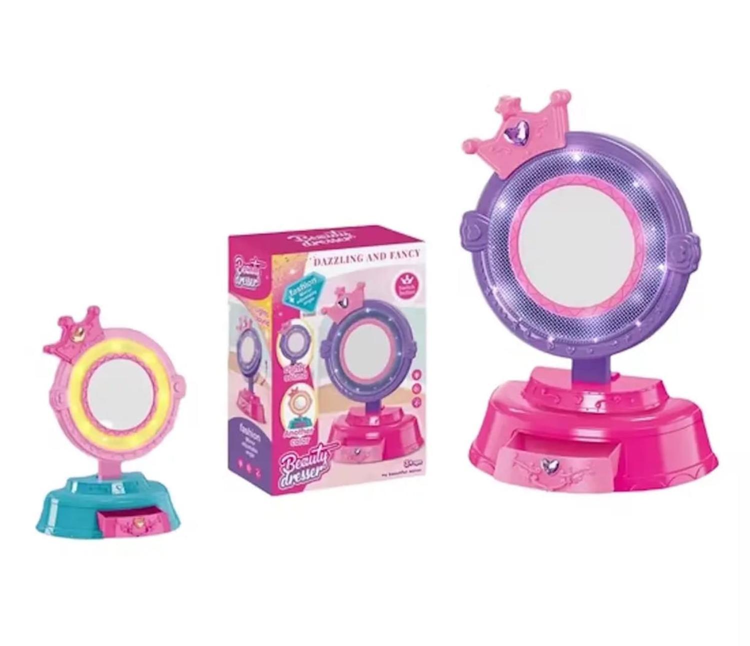 Genérico - Espejo Con Luz Sonido Para Niña