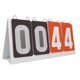 thumbnail image 1 of Flip Number Score Board Marcador Deportivo Para Baloncesto Voleibol Fútbol Rojo Y Gris, 1 of 5