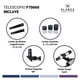 thumbnail image 5 of Telescopio Astronómico Monocular F70060 Planex + Soporte, 5 of 10