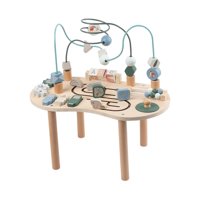 Bothyi - Tablero De Laberinto De Cuentas De Madera, Juguete De Rompecabezas De Cuentas Para Niños Y Niñas De 0 A 3 Años