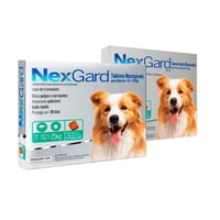 Nexgard - Antiparasitario Masticable Para Perros De 10 A 25 Kilos, 1 Comprimido