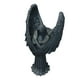 thumbnail image 3 of Estatuilla De ángel Escultura De ángel De Resina Estatua De ángel Oscuro Para La Decoración De La Oficina En El Hogar, 3 of 5