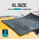 thumbnail image 2 of Toalla Crystal Clean Car Care 61 cm (Paquete de 2) 1300 GSM, 2 of 7