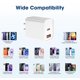 thumbnail image 4 of Cargador USB Linboll 20W de doble puerto USB‑C y USB‑A, 4 of 6
