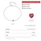 thumbnail image 2 of Pulsera HESHPAWS S925 Sterling Silver Cross Ajustable con Piedra de Nacimiento para Mujer, 2 of 3
