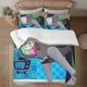 thumbnail image 1 of Mr. Puzzles Soft 3D Printed Duvet Cover Bedding Set with Comforter Cover 3 Piece Set, 1 of 5