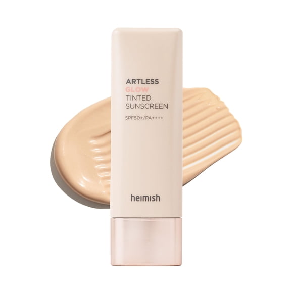 Protector solar con color HEIMISH Artless Glow 40 ml SPF 50+ PA+++