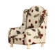 thumbnail image 1 of Sofá Individual En Miniatura, Mueble En Miniatura Para Casa De Muñecas Escala 1:12, Ideal Para Juegos De Rol. Estampado Floral Beige., 1 of 5