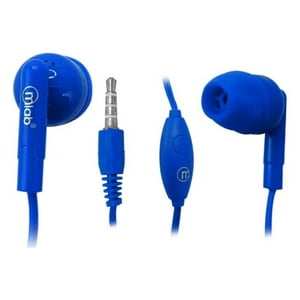 Mlab - Audifonos Manos Libres Jack 3.5 In Ear Azul Gummy