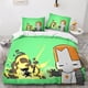 thumbnail image 2 of Juego de ropa de cama impreso en 3D de Entemah Castle Crashers para niños y adolescentes, juego de funda nórdica con funda de almohada, funda de edredón de microfibra con cierre de cremaller, 2 of 3